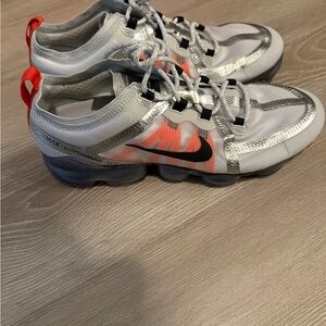 Nike Air VaporMax Running Shoes/Platinum Orange/Silver Grey (AR6631-003)/NO BOX